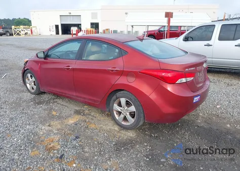 2013 Hyundai Elantra Gls from USA, damaged, VIN 5NPDH4AE1DH376078